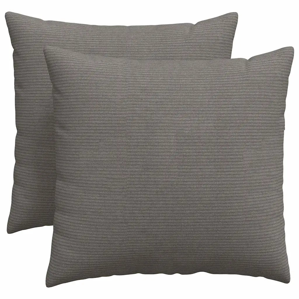 Cuscini da Divano 2 pz | Cuscini per sedie Grigio chiaro 50 x 50 cm