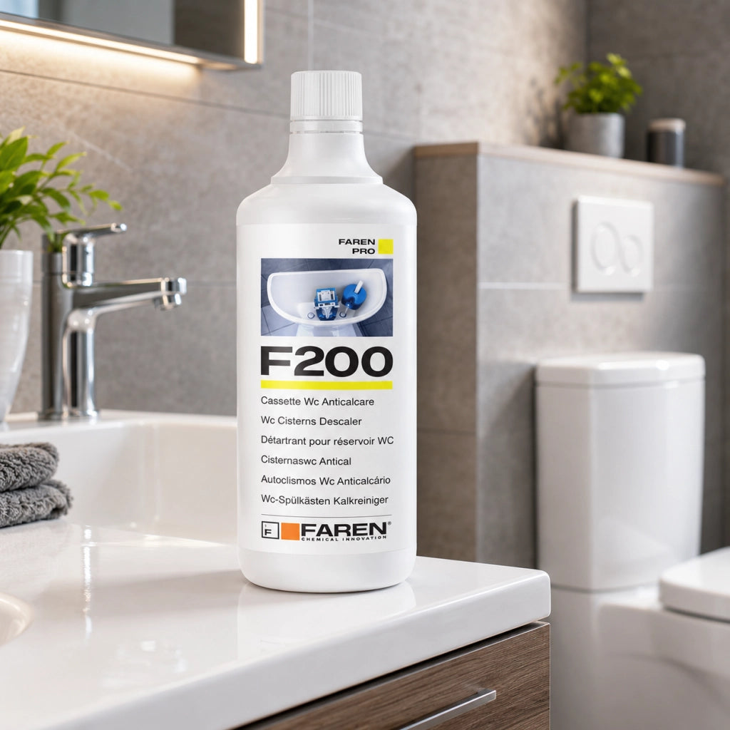 Faren f200 disincrostante anticalcare per cassette wc 1 lt 6 pezzi