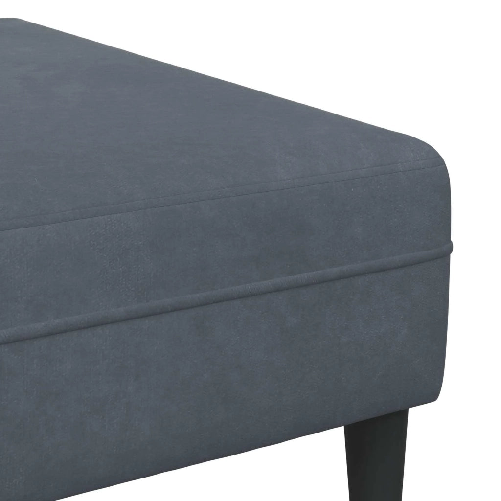 Divano per Soggiorno 3 pcs Grigio scuro 250 x 188 x 76 cm 3335123
