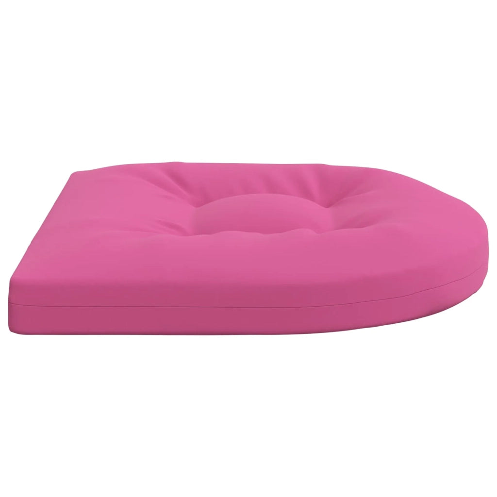 Cuscini per Sedia in 4 Pezzi 4 pz 100% Poliestere Rosa 945305
