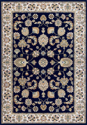Tappeto BABIL cm.140x200 disegno classico orientale colore blu e crema