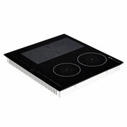 Piano Cottura Induzione Incasso 7200W 4 Bruciatori 590x520mm Blocco Bambini Vetroceramica Cucina