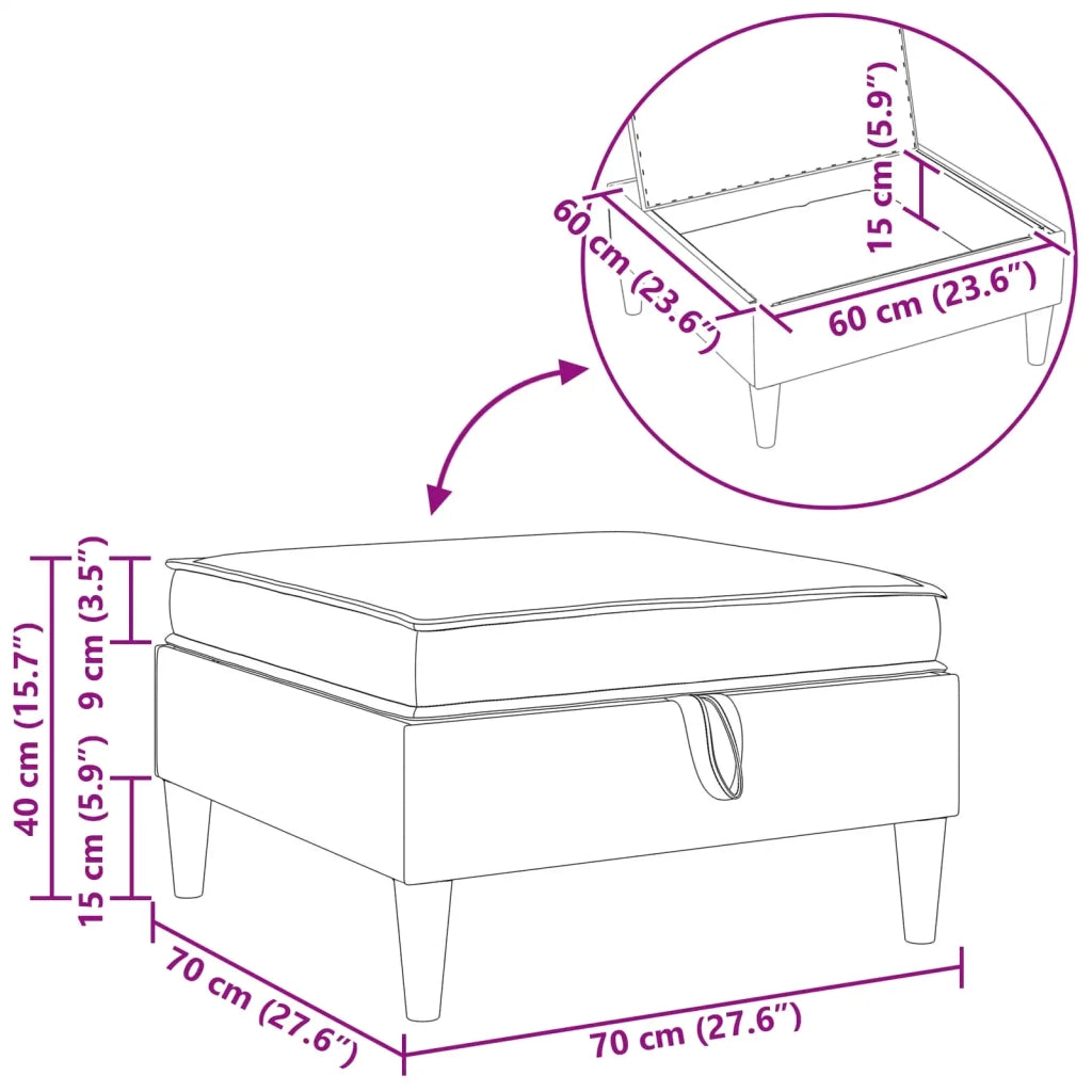 Pouf contenitore 42027123