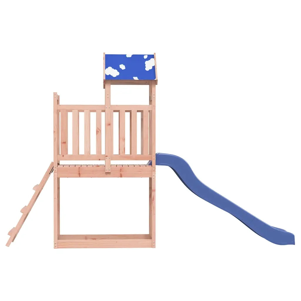 Set da Gioco da Esterno in Legno Massello di Douglas