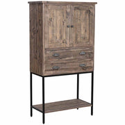 Armadio in legno marrone 81x40x152h cm