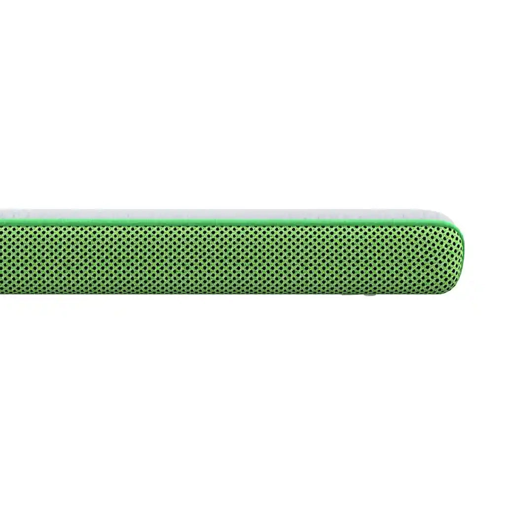 Topper per materasso-Materassino Bianco e Verde 200 x 200 cm 777564
