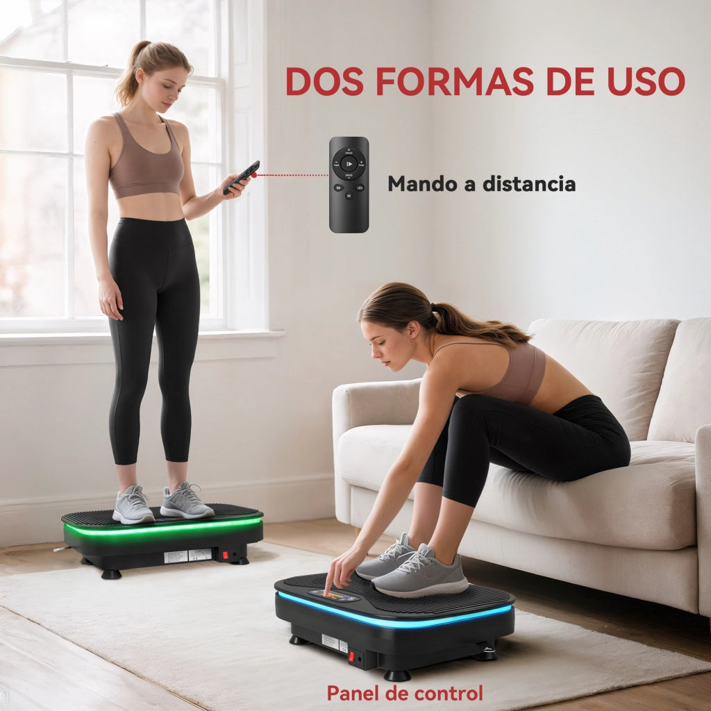 Plataforma Vibratoria ¨C zephmum ¨C 99 Velocit¨¤ 3 Programmi Bluetooth LED