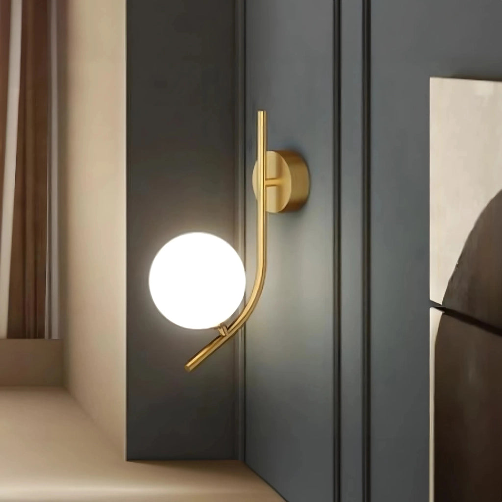 Lampada Da Parete G104-1w Gold