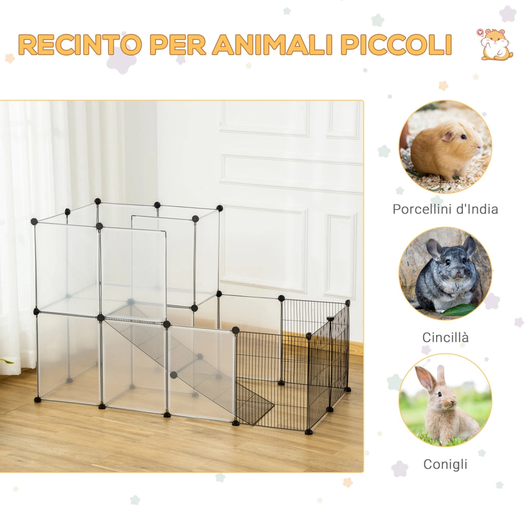 Recinto per Conigli ¨C Minimal ¨C Acciaio e Resina