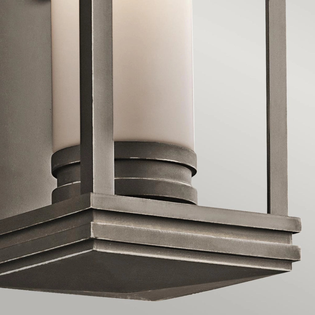Applique esterna marrone scuro E27 60W South Hope Kichler