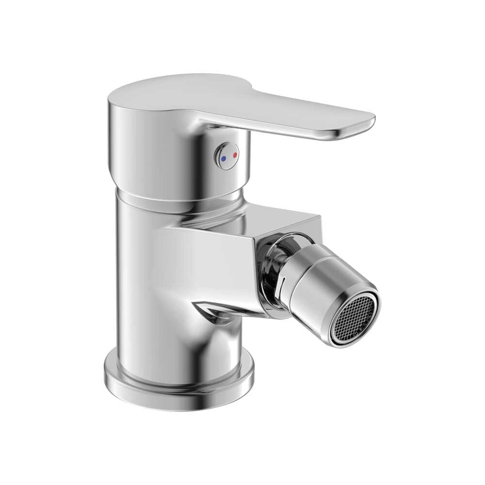 Set miscelatore lavabo e bidet cromato e piletta Mila