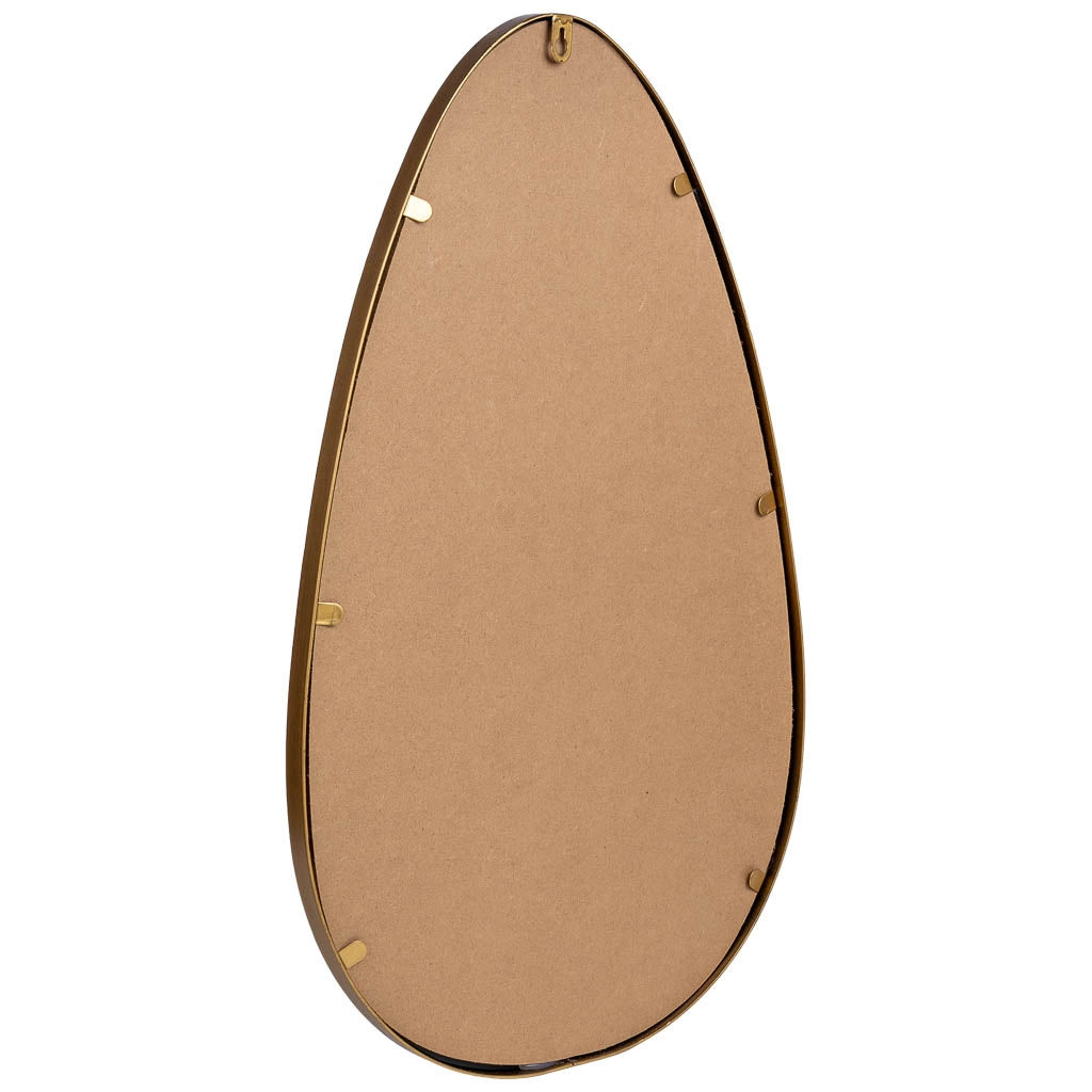 Specchio da parete in metallo 39x65x02h cm