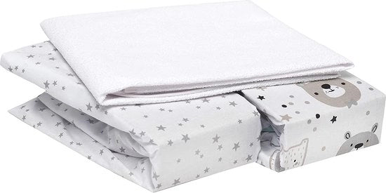 Copriletto aderente per lettini 50 x 83 cm - 100% cotone