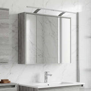 Mobiletto per specchio da bagno Grigio Sonoma 889180