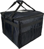 Borsa di consegna - Pizze calde termicamente isolate - 45x45x35cm - Nero