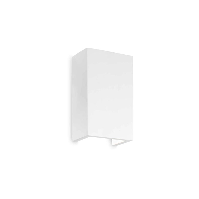 Lampada Da Parete Flash Gesso Ap1 High Ideal-Lux