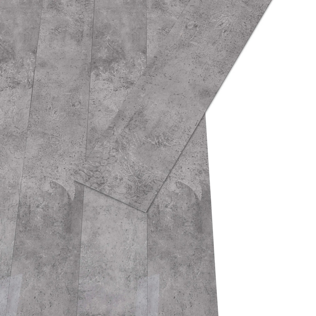 Tavole per Pavimenti 36 pcs Marrone Cemento 5,02 m² PVC 42046285