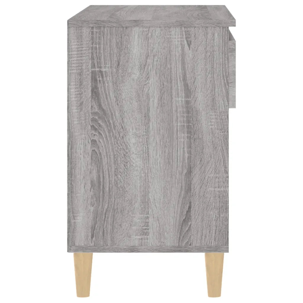 Scarpiera | Mobile per scarpe Grigio Sonoma 70x36x60 cm in Legno Multistrato