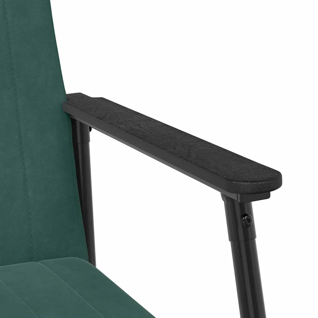 poltrona Verde Scuro 59 x 75 x 78 cm Velluto 42017681