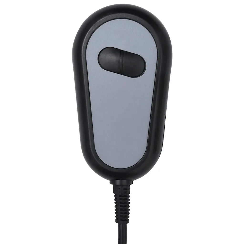 Poltrona Massaggiante Elettrica Grigio Similpelle 3098812