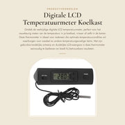 Termometro LCD Digitale per Riscaldamento e Raffreddamento - Misura con precisione - Adatto per frigoriferi e congelatori - Con cavo - Utilizzabile all'interno e all'esterno 

Modello: 
Specifica: 
Codice prodotto: