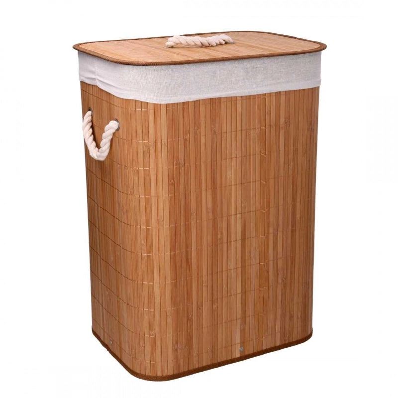 Cestone bambù naturale cm 40x30h57