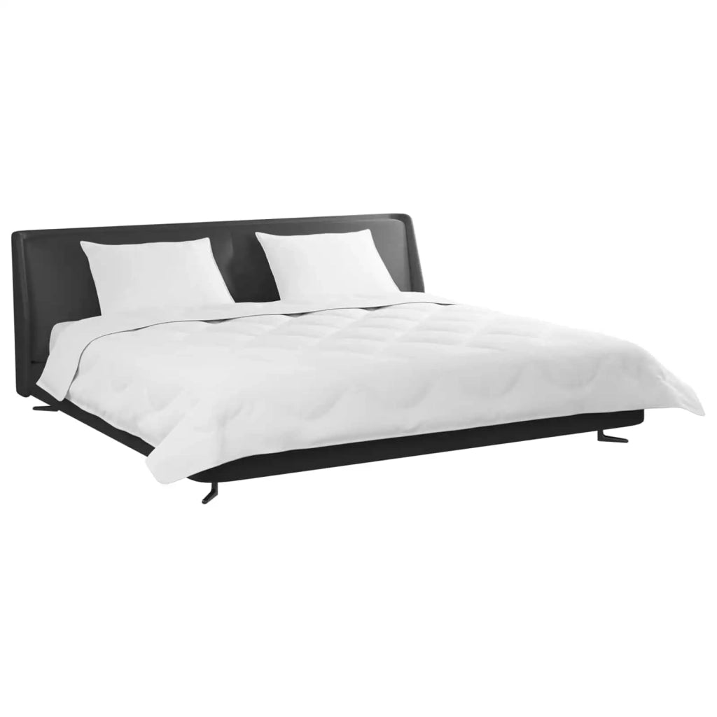 Duvet Invernale con cuscino 3 pcs Bianco Microfibra 3377832