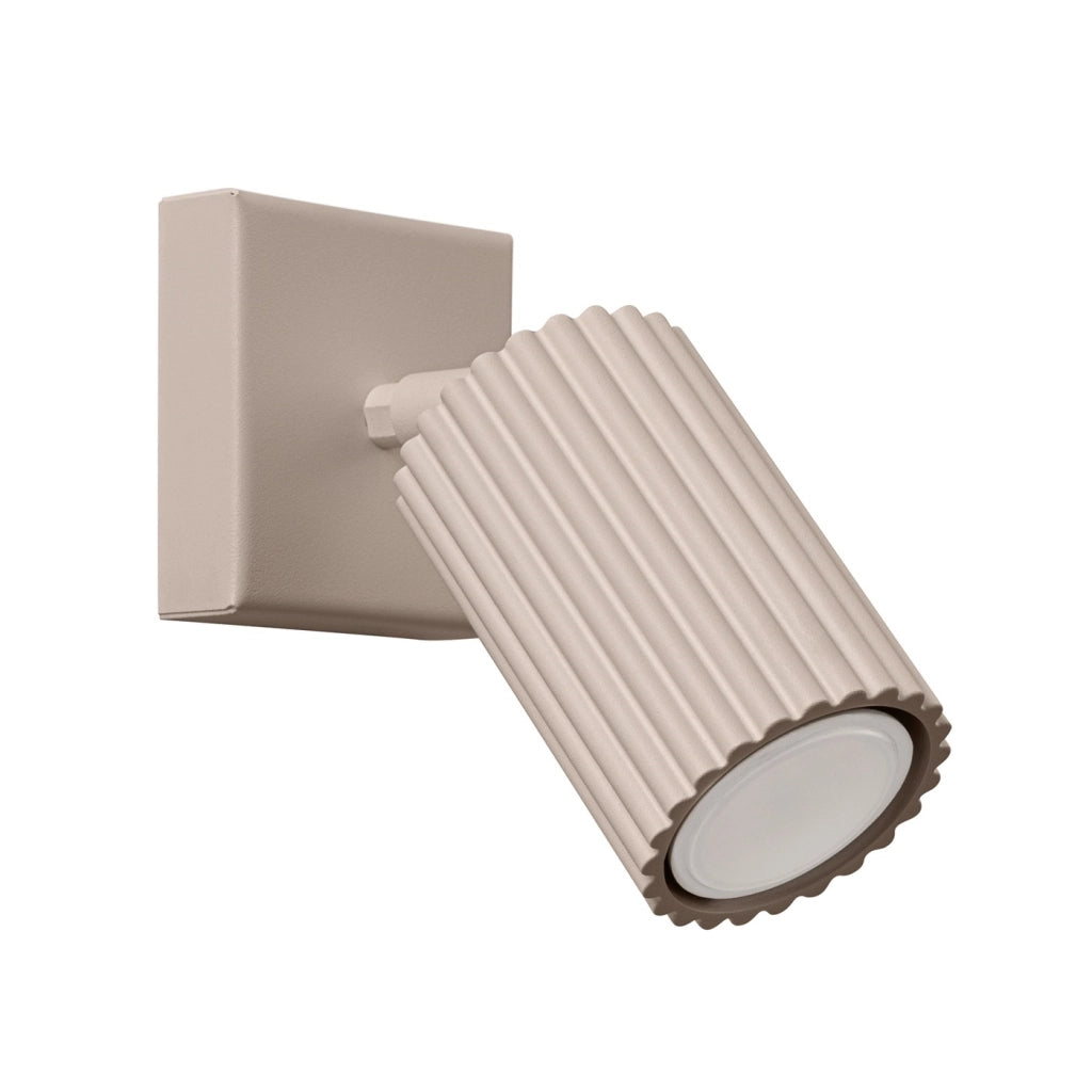 Lampada da parete KARBON taupe
