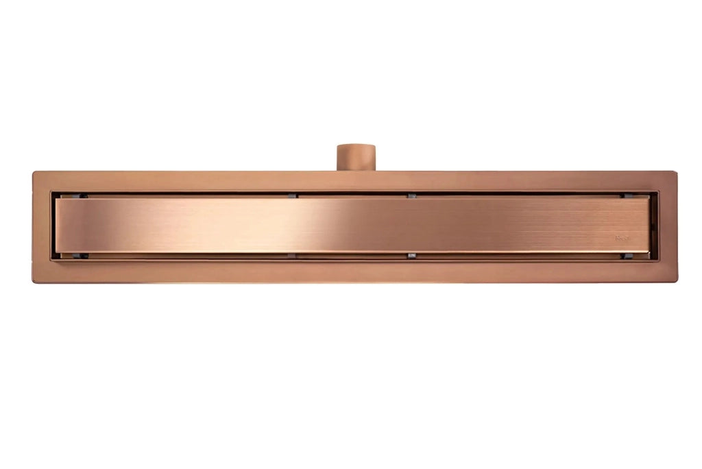 Scarico Lineare Neox Brush Copper 60