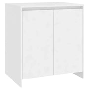 Credenza | Madia | Buffet da pranzo | Armadio da pranzo Bianca 70x41x75 cm in Legno Multistrato