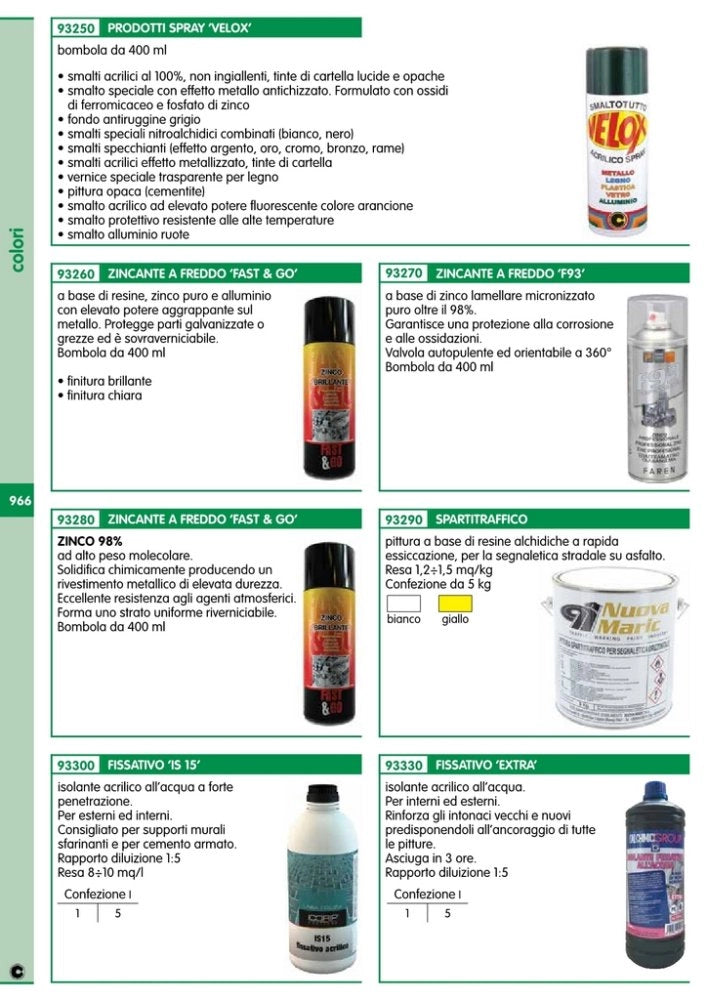 12pz spray "keen" zinco brillante ml.400 cod:ferx.50566
