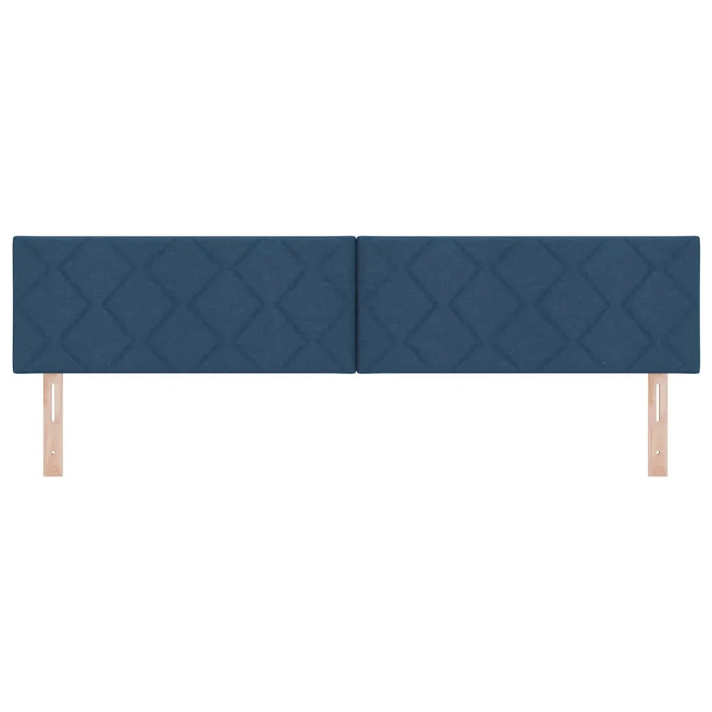 Testiera | Testata LED Blu 200 cm Tessuto