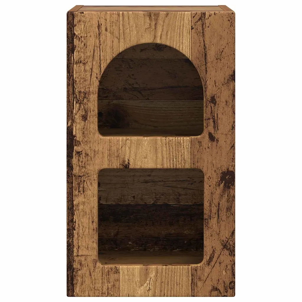 Comodino 2 pcs Legno vecchio 29,5 x 33,5 x 50 cm 891241