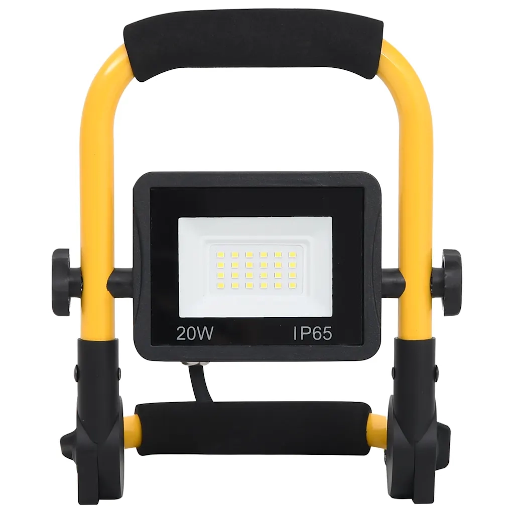 Faretto a LED con Maniglia 20 W Bianco Freddo 149639
