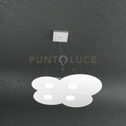 CLOUD SOSPENSIONE 4 LUCI BIANCO 1128-S4-BI