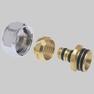 ADATTATORE MULTISTRATO CALOTTA CROMATA  Ø 20x2  24 x 1.5     ICMA