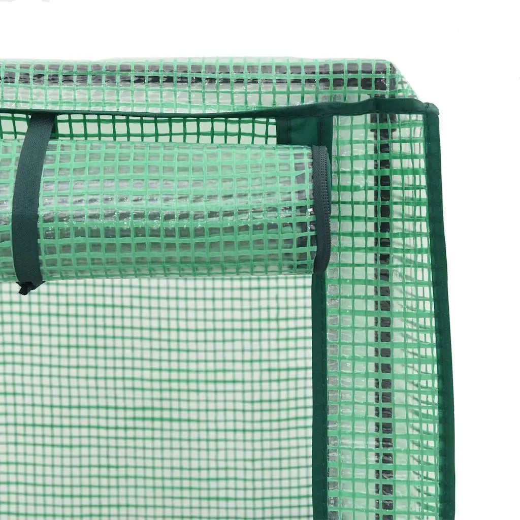 Letto Rialzato con Copertura Serra Effetto Rattan 80x40x123 cm 4015852
