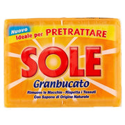 18 PZ SOLE SAPONE PER BUCATO A MANO IN CONFEZIONE DA 2PZ 250GR