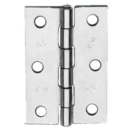 CERNIERA INOX MEZZE LARGHE PESANTI 50x40 mm - 24 pezzi