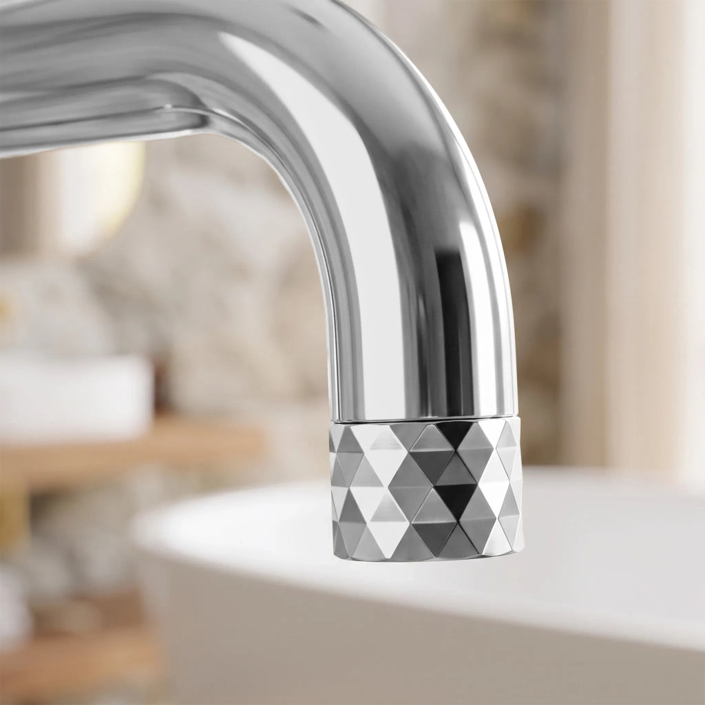 Rubinetto Indipendente Rea Lungo Diamond Chrome