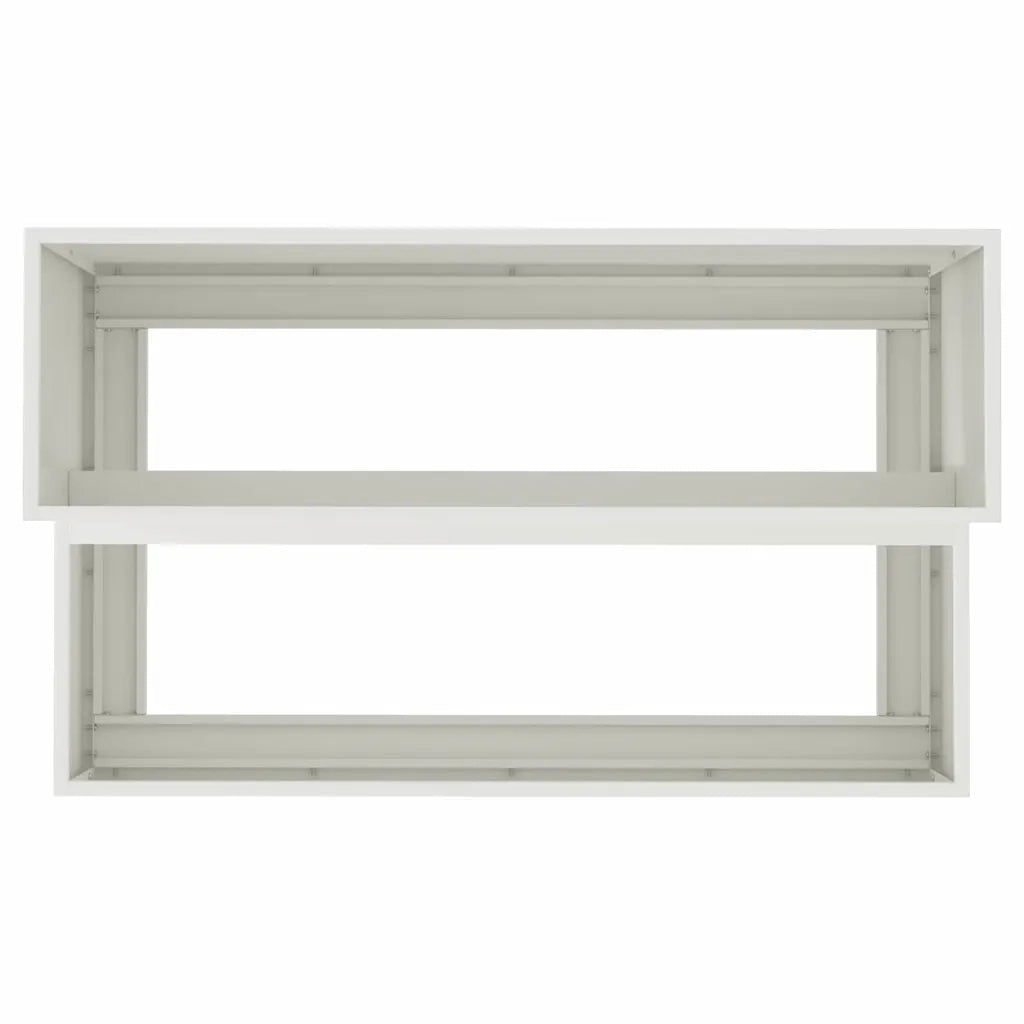 Vaso da giardino Bianco 100 x 60 x 45 cm 865870