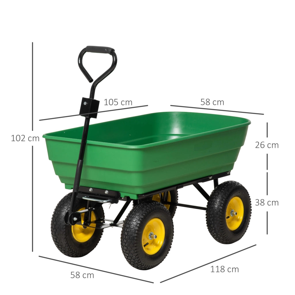 Carriola Giardino ¨C Minimal ¨C 125L Giallo Verde
