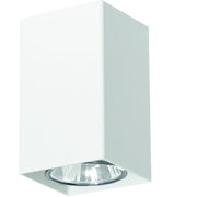 Faretto da soffitto Lampex Nero bianco quadrato GU10