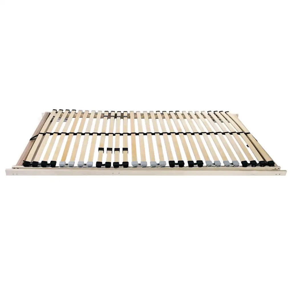 Base a doghe Marrone 70 x 190 cm Legno massello di faggio 42015244