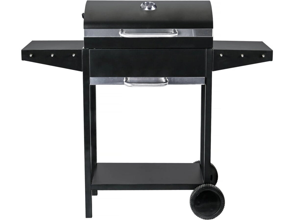 Barbecue a carbonella "Bizon" - 119 x 50 x 101 cm - Nero