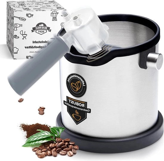 Sostegno per contenitore di caffè - acciaio inossidabile - accessori per barista