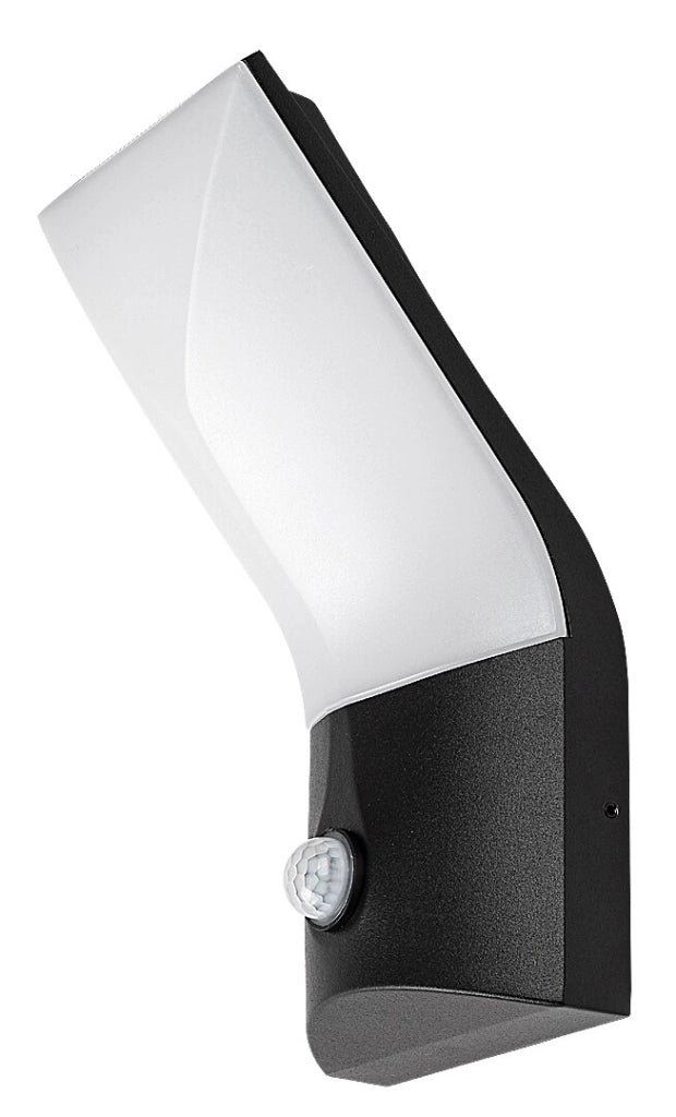 Applique esterna Rabalux Tolna nera LED 10W PIR IP54
