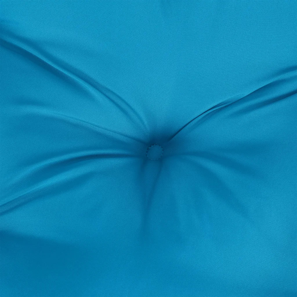 Cuscino Rotondo Blu Chiaro ? 100x11 cm in Tessuto Oxford