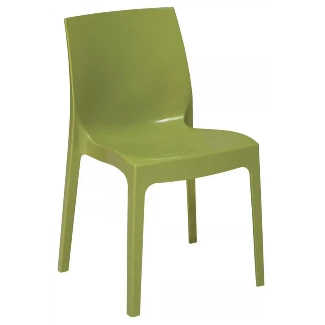 Sedia in polipropilene Ice colore Verde anice