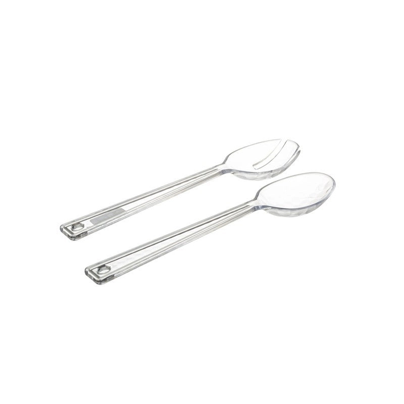 Set di 2 posate da insalata Green Harmony PS trasparente